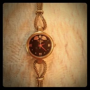 Black Hills Gold Bracelet Watch Diamond